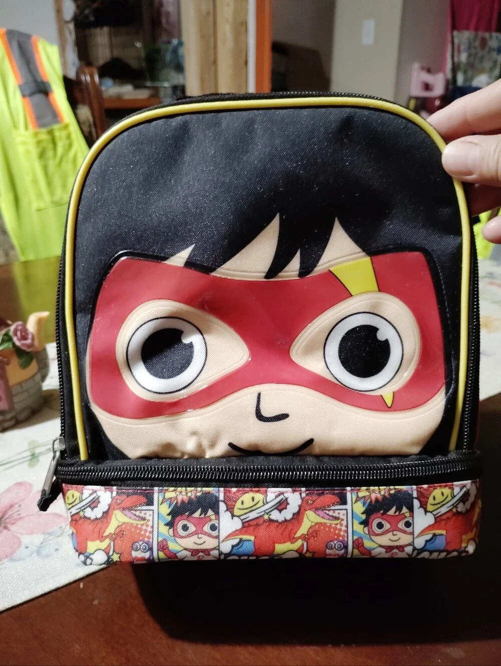 Ryan's World Insulated School Lunch Box Bag